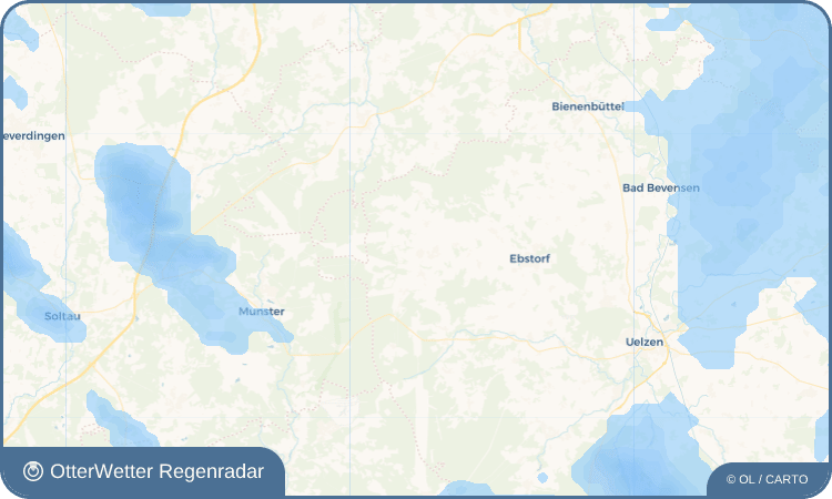 OtterWetter Regenradar-Widget Schatensen