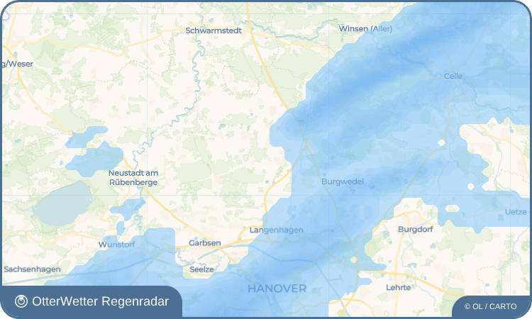 OtterWetter Regenradar-Widget Scherenbostel