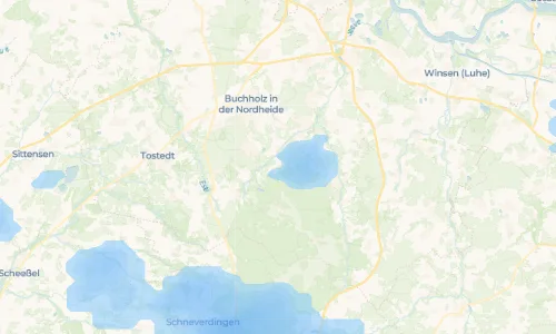 Regenradar Vorschaubild - Aktuelle Niederschläge in Schierhorn und Umgebung