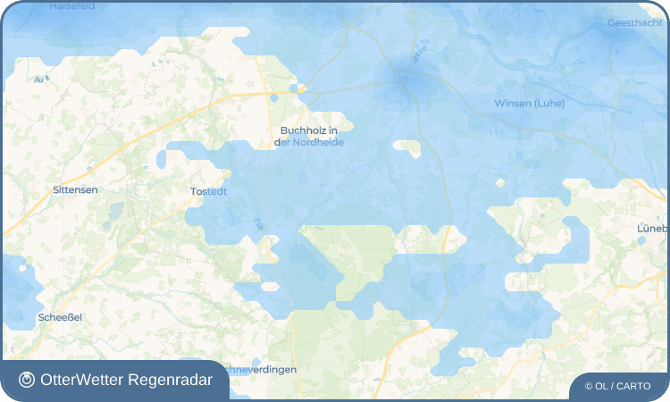 OtterWetter Regenradar-Widget Schierhorn
