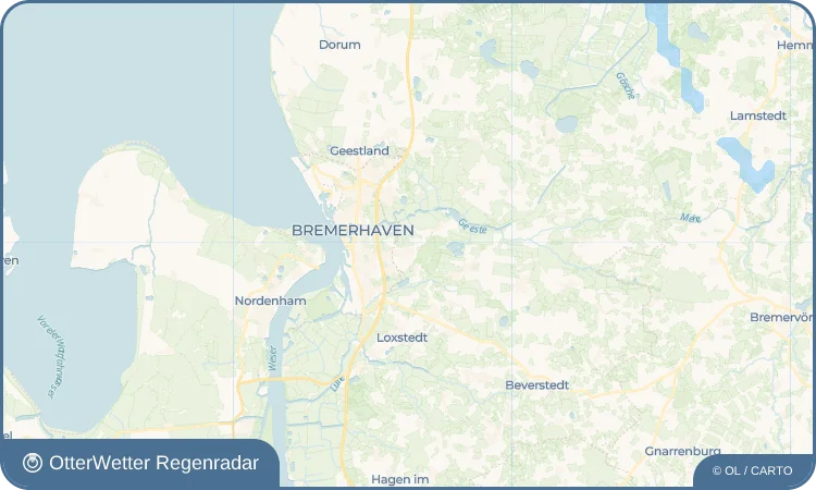 Widget-Vorschau für Schiffdorf Wetter-Widget-Vorschau mit Vorhersagedaten für Schiffdorf