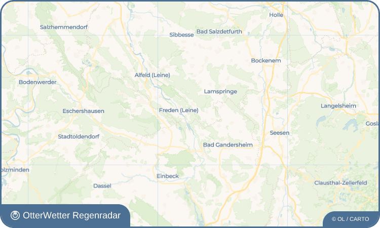 OtterWetter Regenradar-Widget Schildhorst
