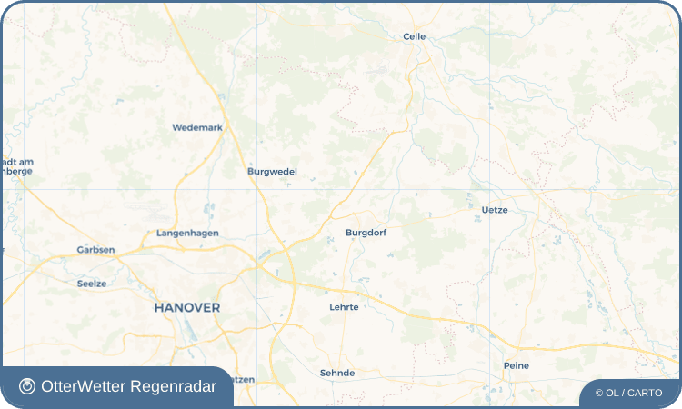 OtterWetter Regenradar-Widget Schillerslage