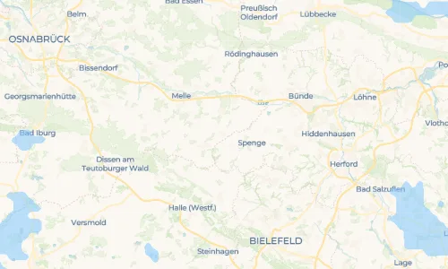 Regenradar Vorschaubild - Aktuelle Niederschläge in Schiplage-St. Annen und Umgebung