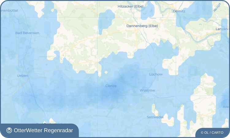 Wetter-Widget-Vorschau mit Vorhersagedaten für Schlanze