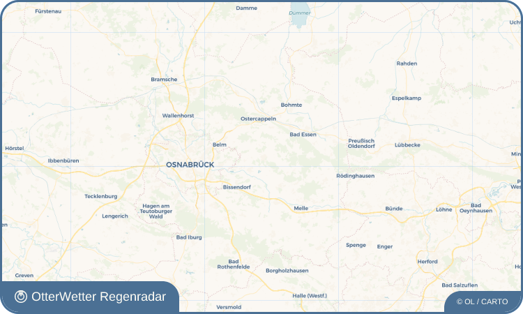 OtterWetter Regenradar-Widget Schledehausen