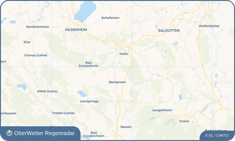 OtterWetter Regenradar-Widget Schlewecke