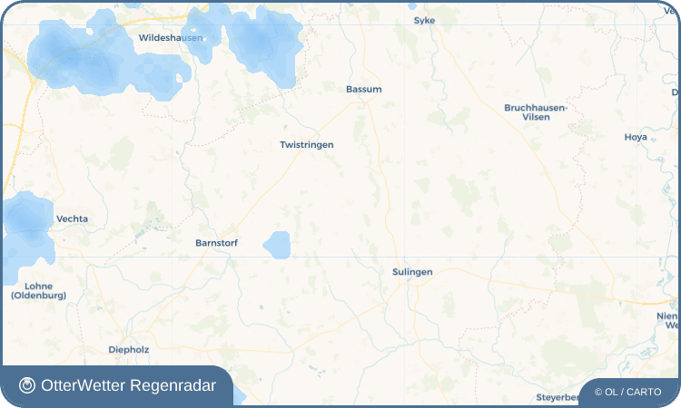 OtterWetter Regenradar-Widget Schmalförden