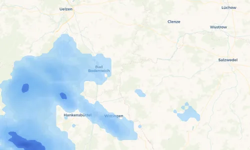 Regenradar Vorschaubild - Aktuelle Niederschläge in Schmölau und Umgebung