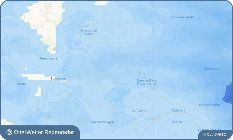 OtterWetter Regenradar-Widget Schneeren