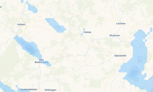 Regenradar Vorschaubild - Aktuelle Niederschläge in Schnega und Umgebung