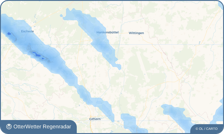 Widget-Vorschau für Schönewörde Wetter-Widget-Vorschau mit Vorhersagedaten für Schönewörde