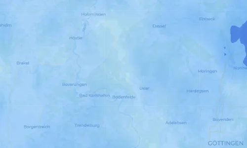 Regenradar Vorschaubild - Aktuelle Niederschläge in Schönhagen und Umgebung
