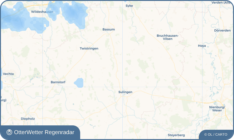 OtterWetter Regenradar-Widget Scholen