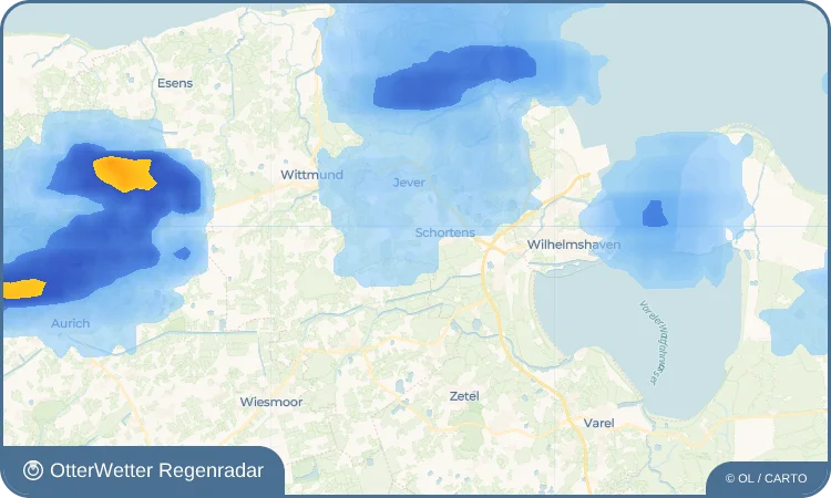 Widget-Vorschau für Schoost Wetter-Widget-Vorschau mit Vorhersagedaten für Schoost