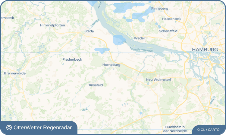 OtterWetter Regenradar-Widget Schragenberg