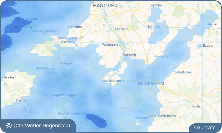 OtterWetter Regenradar-Widget Schulenburg/Leine