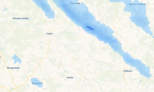 Regenradar Vorschaubild - Aktuelle Niederschläge in Schwachhausen und Umgebung