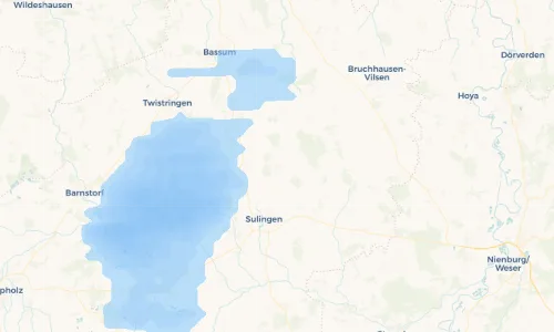 Regenradar Vorschaubild - Aktuelle Niederschläge in Schwaförden und Umgebung