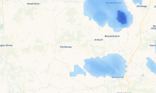 Regenradar Vorschaubild - Aktuelle Niederschläge in Schwagstorf und Umgebung