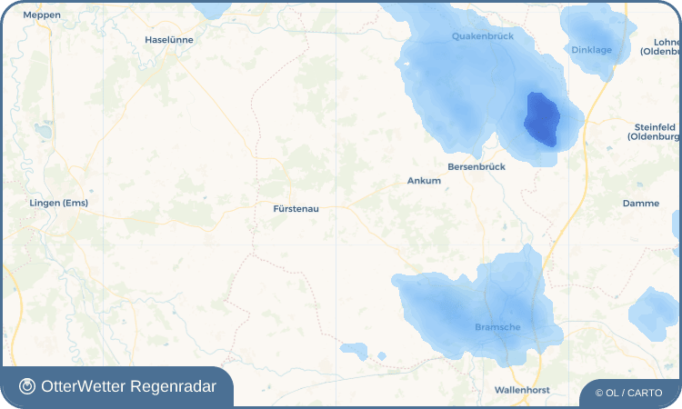 OtterWetter Regenradar-Widget Schwagstorf