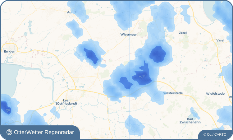 Widget-Vorschau für Schwerinsdorf Wetter-Widget-Vorschau mit Vorhersagedaten für Schwerinsdorf