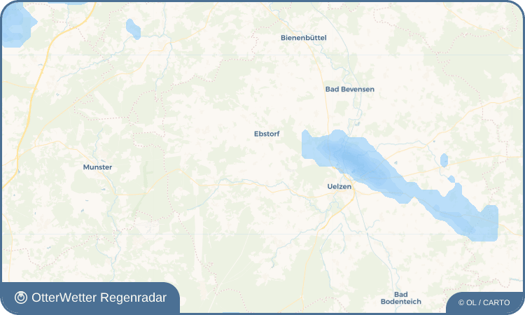 OtterWetter Regenradar-Widget Schwienau