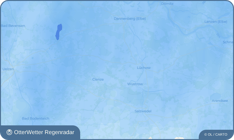 OtterWetter Regenradar-Widget Schwiepke