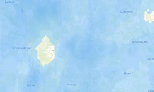 Regenradar Vorschaubild - Aktuelle Niederschläge in Schwindebeck und Umgebung