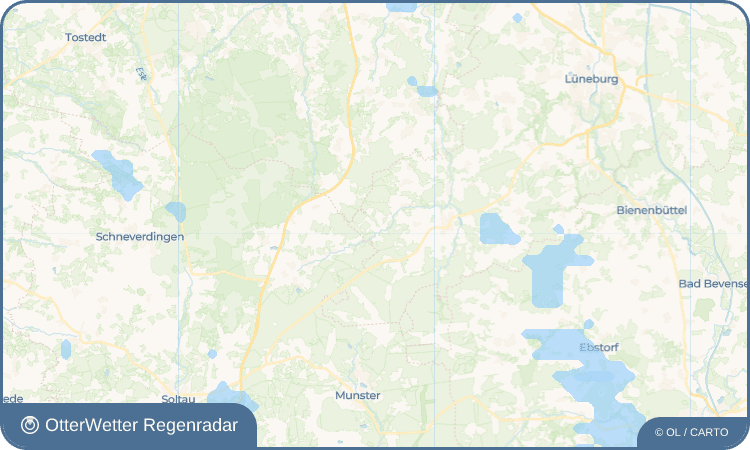 OtterWetter Regenradar-Widget Schwindebeck