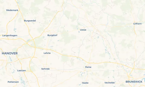 Regenradar Vorschaubild - Aktuelle Niederschläge in Schwüblingsen und Umgebung