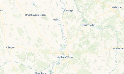 Regenradar Vorschaubild - Aktuelle Niederschläge in Sebbenhausen und Umgebung