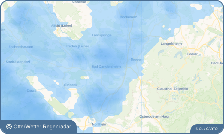 OtterWetter Regenradar-Widget Seboldshausen