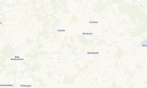 Regenradar Vorschaubild - Aktuelle Niederschläge in Seeben und Umgebung