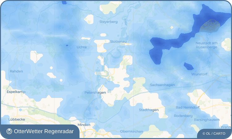 OtterWetter Regenradar-Widget Seelenfeld