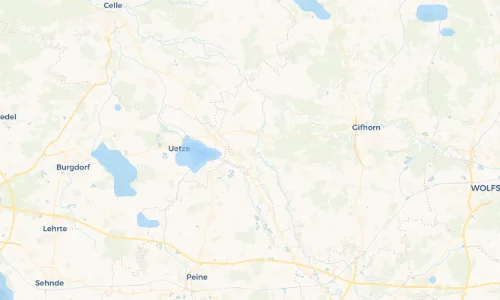 Regenradar Vorschaubild - Aktuelle Niederschläge in Seershausen und Umgebung