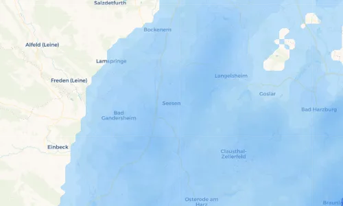 Regenradar Vorschaubild - Aktuelle Niederschläge in Seesen und Umgebung