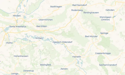 Regenradar Vorschaubild - Aktuelle Niederschläge in Segelhorst und Umgebung