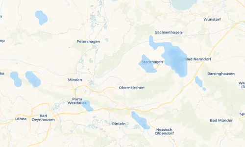 Regenradar Vorschaubild - Aktuelle Niederschläge in Seggebruch und Umgebung