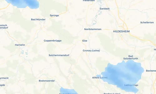 Regenradar Vorschaubild - Aktuelle Niederschläge in Sehlde und Umgebung