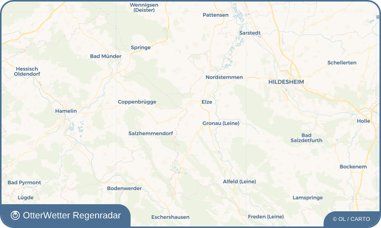 OtterWetter Regenradar-Widget Sehlde