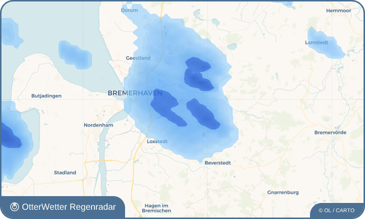 OtterWetter Regenradar-Widget Sellstedt