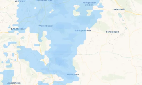 Regenradar Vorschaubild - Aktuelle Niederschläge in Semmenstedt und Umgebung