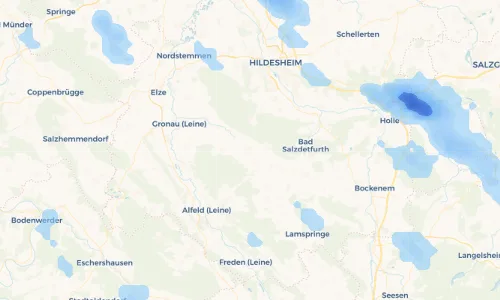 Regenradar Vorschaubild - Aktuelle Niederschläge in Sibbesse und Umgebung