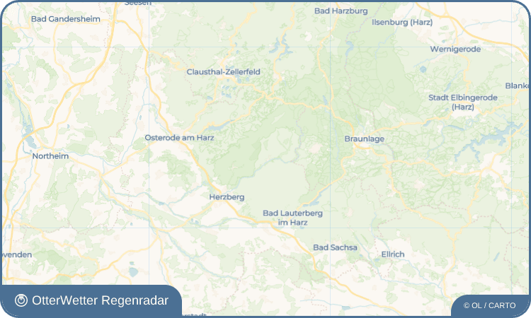 OtterWetter Regenradar-Widget Sieber
