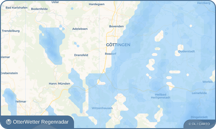 OtterWetter Regenradar-Widget Sieboldshausen
