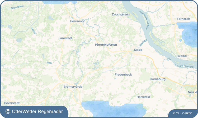 OtterWetter Regenradar-Widget Siedlung Oldendorf