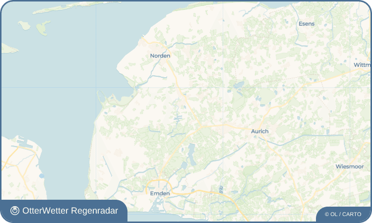 OtterWetter Regenradar-Widget Siegelsum