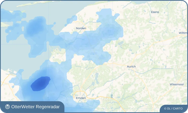 Wetter-Widget-Vorschau mit Vorhersagedaten für Siegelsum