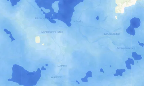 Regenradar-Vorschau: aktuelle Niederschläge in Siemen und Umgebung
